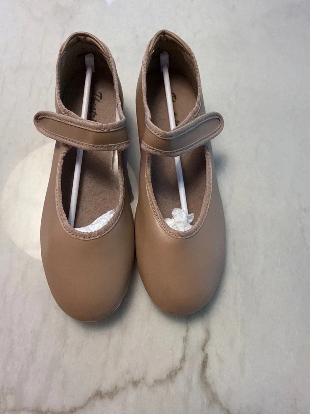 Tan Theatricals Girls Tap Shoes